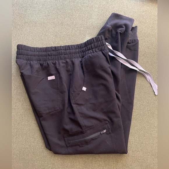 High Waisted Zamora™ Jogger Scrub Pants - Picture 7 of 8